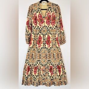 A Loves A Maxi Dress size small bohemian travel floral